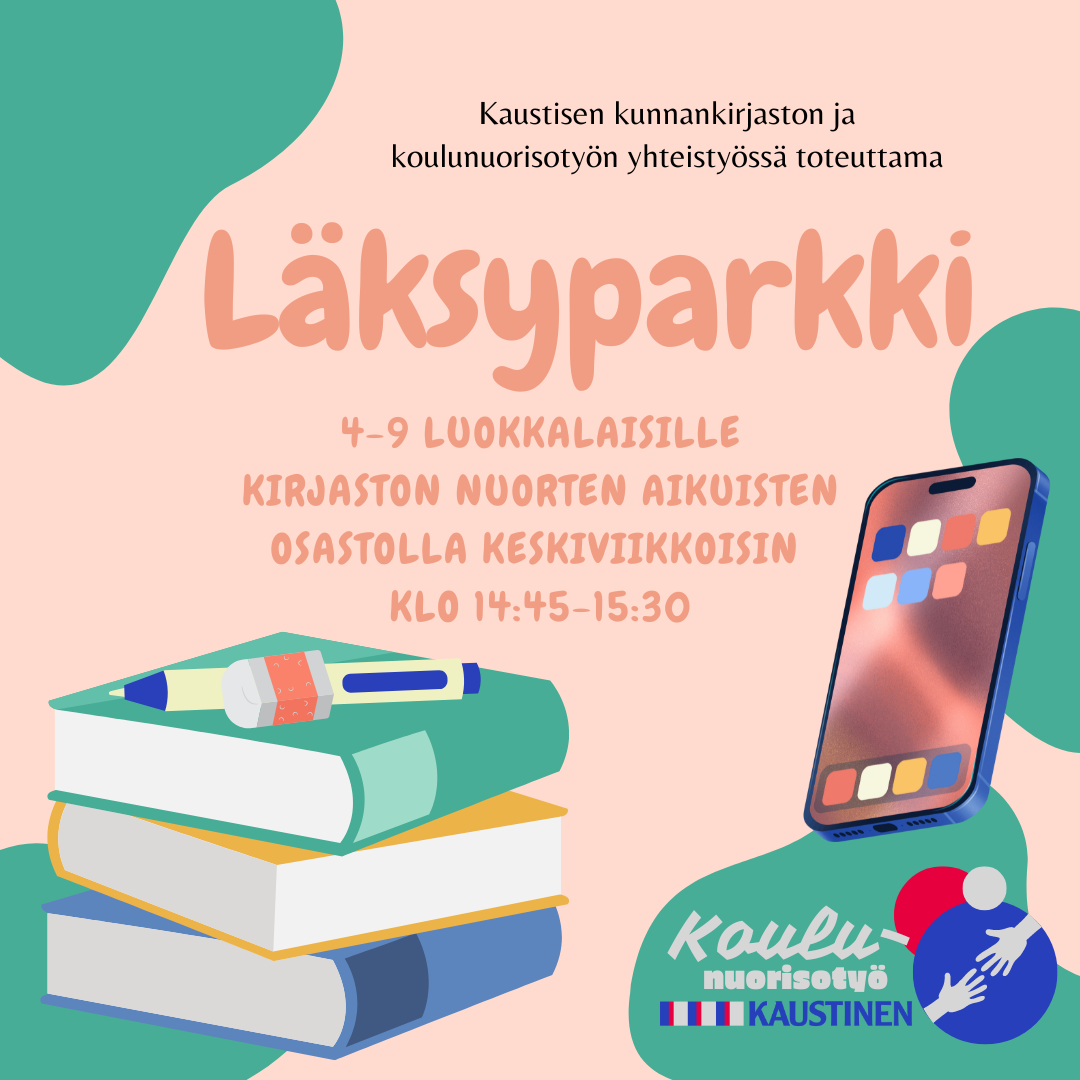 Läksyparkki Kaustisen kirjastossa