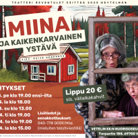 Teatteri Revontulet esittää: Miina ja kaikenkarvainen ystävä