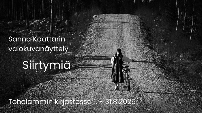 Sanna Kaattarin Siirtymiä -valokuvanäyttely