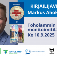 Kirjailijavieras Markus Ahokangas