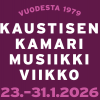 Kaustisen kamarimusiikkiviikko 23.–31.1.2026