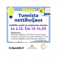 Tunnista nettihuijaus! -luento