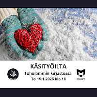 Käsityöilta kirjastossa