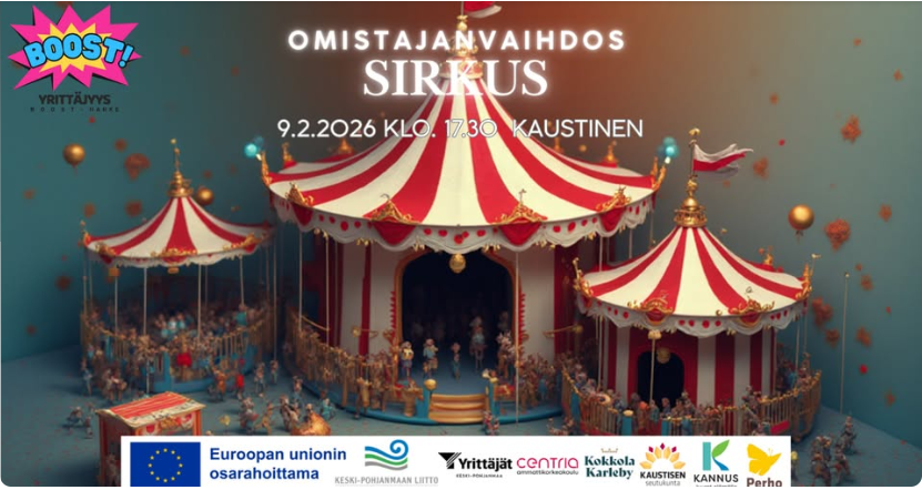 Omistajanvaihdos Sirkus Kaustinen