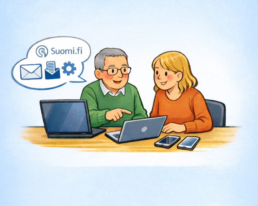 Digitukea Lestin kirjastolla