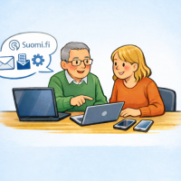 Digitukea Lestin kirjastolla