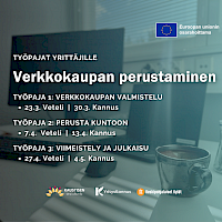 Verkkokaupan perustaminen -työpaja