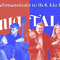 Polenta & Tallari Pelimannitalolla