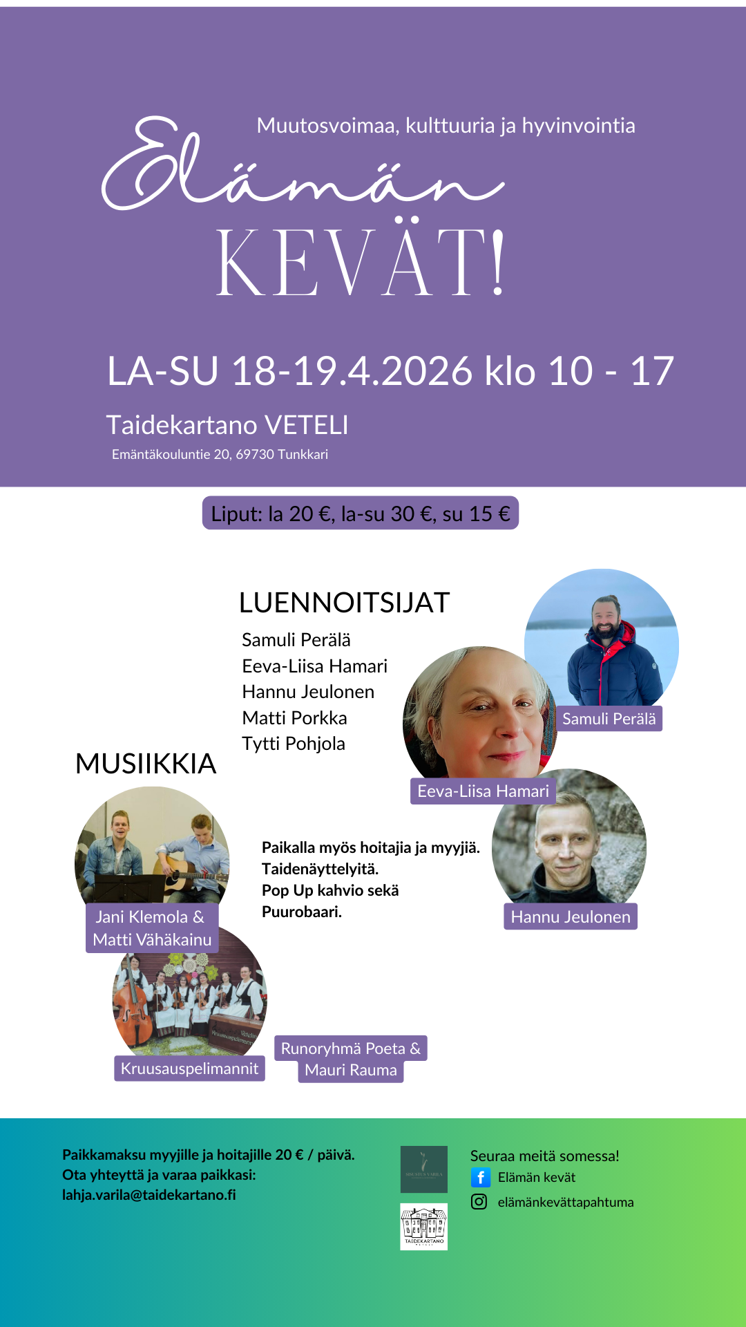 Elämän kevät - hyvinvointimessut