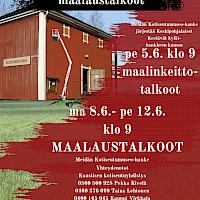 Kotiseutumuseon maalaustalkoot