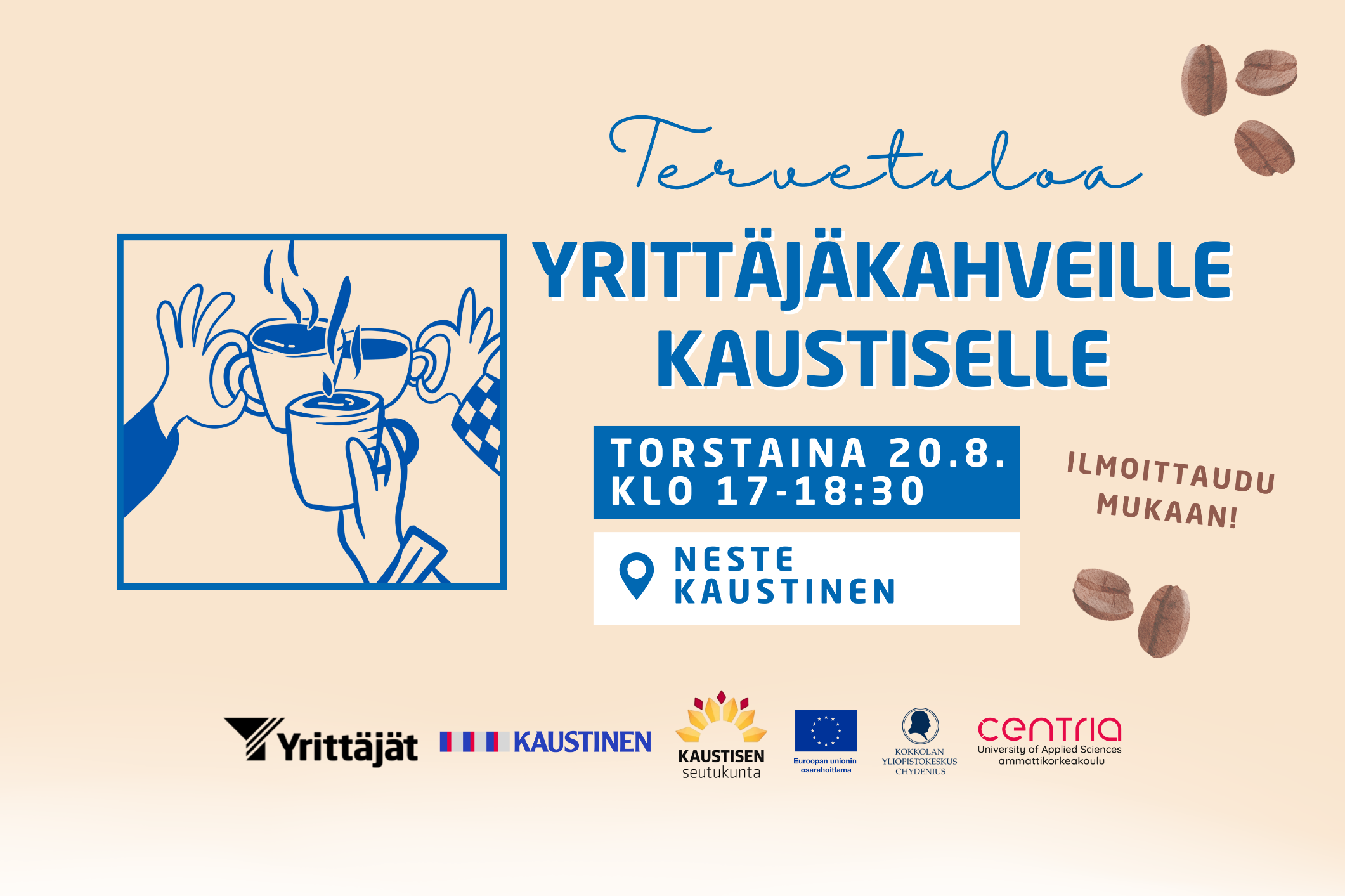 Yrittäjäkahvit Kaustisella