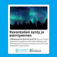 Ikääntyvien yliopiston etäluento: Revontulien synty ja esiintyminen