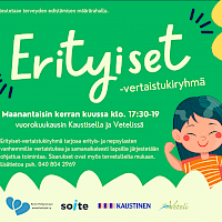 Erityiset-vertaistukiryhmä Kaustisella ja Vetelissä