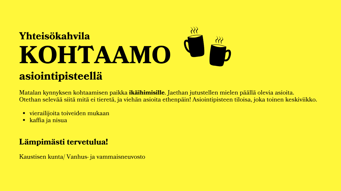 Yhteisökahvila KOHTAAMO