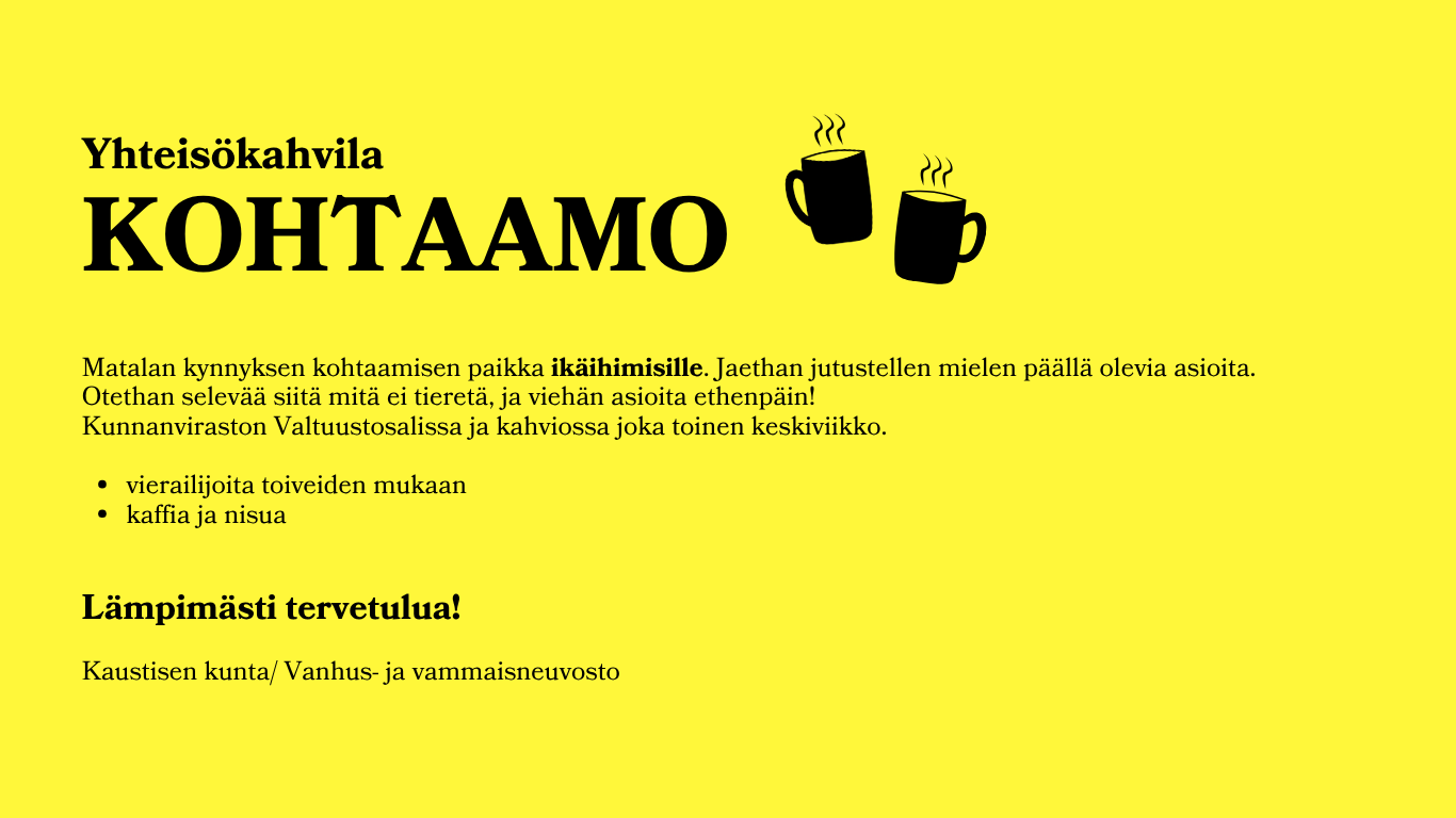 Yhteisökahvila KOHTAAMO