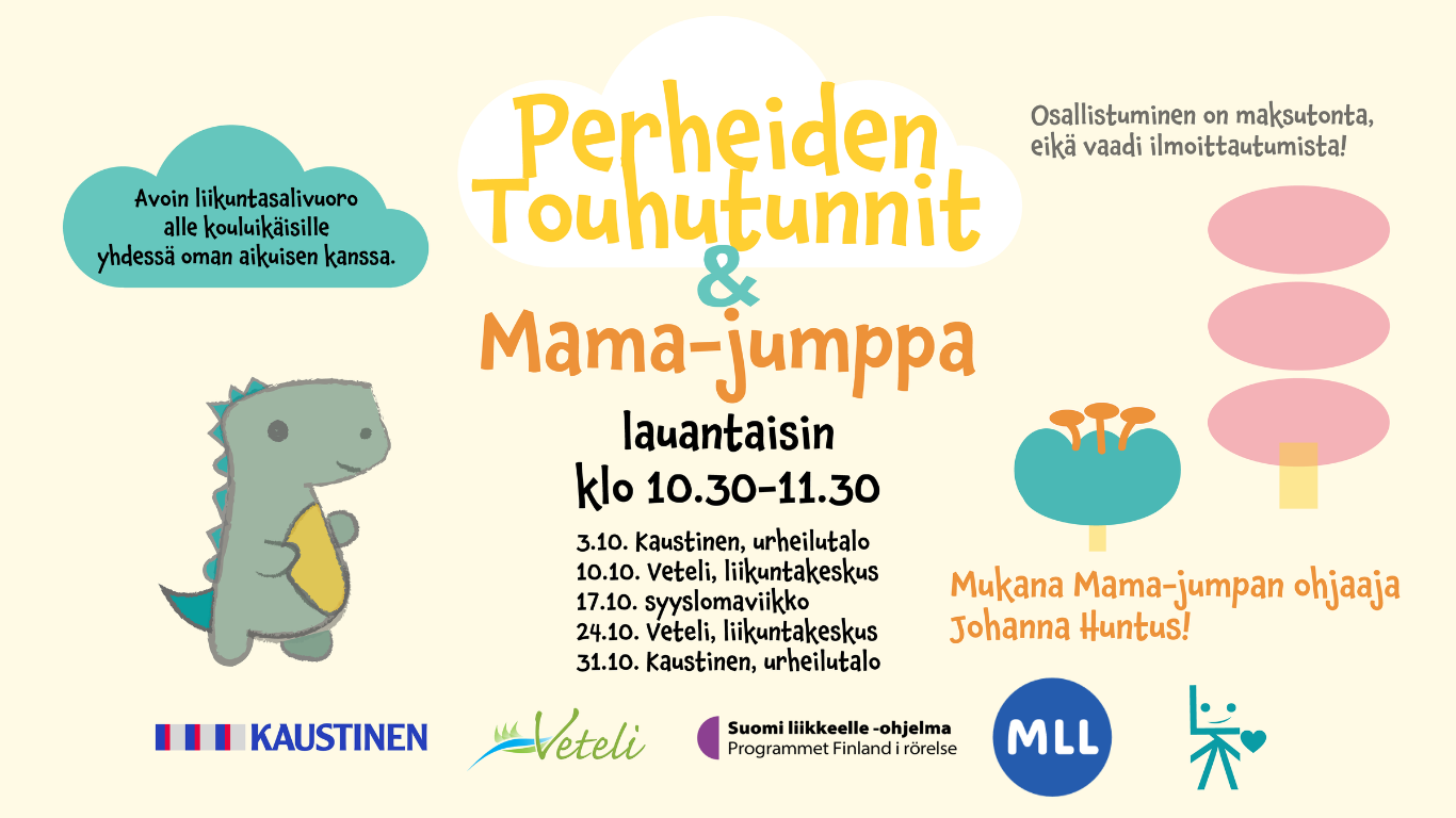 Perheiden Touhutunnit & Mama-jumppa