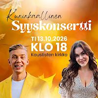 Kuninkaallinen syyskonsertti - Charlotta Saari & Pasi Flodström