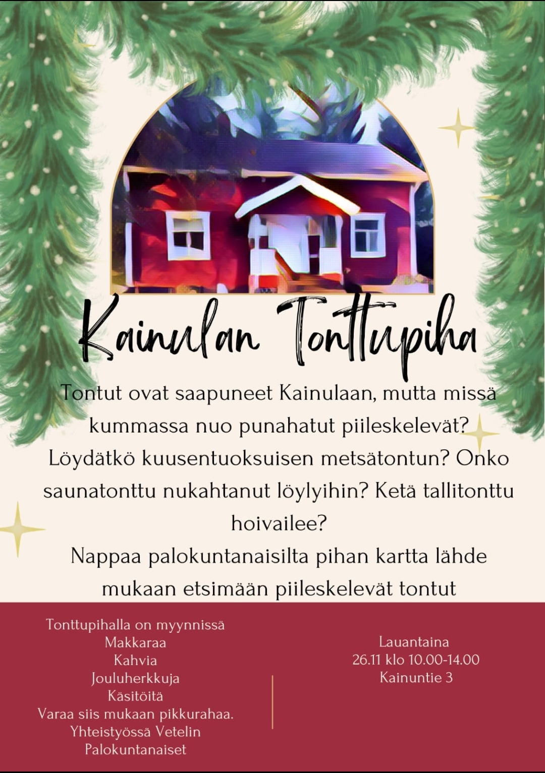 Kainulan Tonttupiha Kaustisenseutu fi