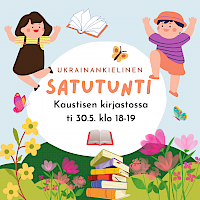 Ukrainankielinen satutunti Kaustisen kirjastossa